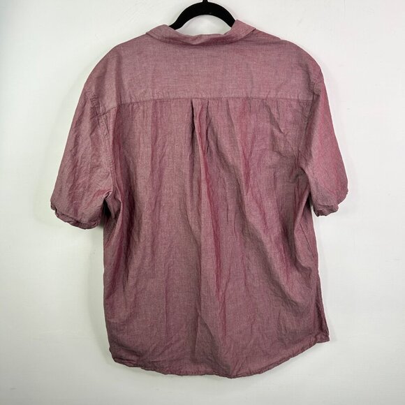 Voyager purple short sleeve button down size XXL - Picture 2 of 6